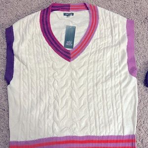 Women's Oversized Sweater Vest